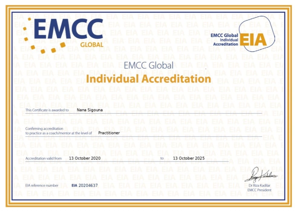 EMCC Certificate