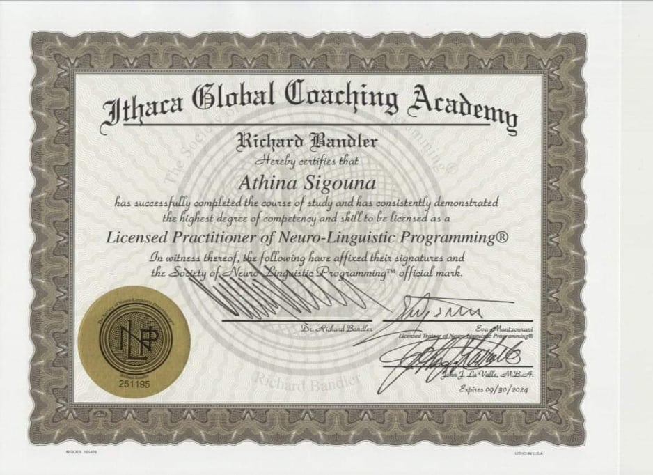 NLP Certificate